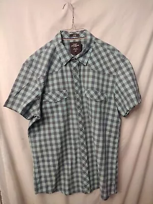 Label Of Graded Goods Button Up Short Sleeve Shirt XL • $14.99