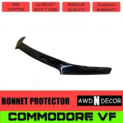 Bonnet Protector Hood Guard For Holden Commodore VF 2013-17 Tinted Black • $83.99