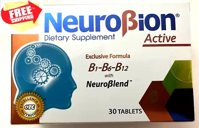 NEUROBION  Active Vitamin B1+B6+B12 W/ Neuroblend 30 Tablets Neurotropic Vitamin • $16.89