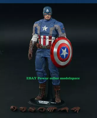 HT HOTTOYS MMS240 1/6 Captain America Steve Rogers 3.0 Action Figure IN STOCK • $1041