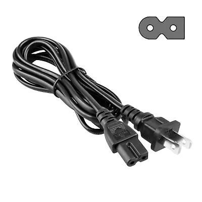 6ft AC Power Cord Cable For Vizio S2120W-E0 S4251W-B4B SB3630-E6 2-Prong Wire • $8.95