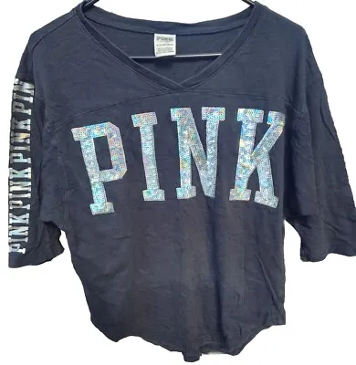 PINK By Victoria Secret Bling Shirt • $12