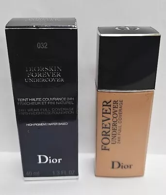 £27.90 • Buy DIOR DIORSKIN Forever Undercover Liquid Foundation Shade 032 ROSY BEIGE 40ml