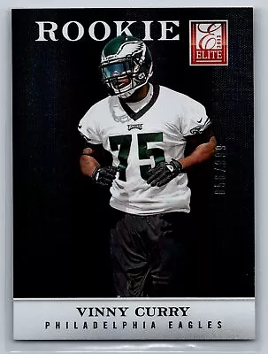 2012  Panini Elite #146 Vinny Curry Rookie Philadelphia Eagles • $1.49