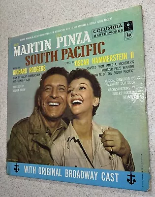 Mary Martin & Ezio Pinza South Pacific LP 1957 Soundtrack • $2.06