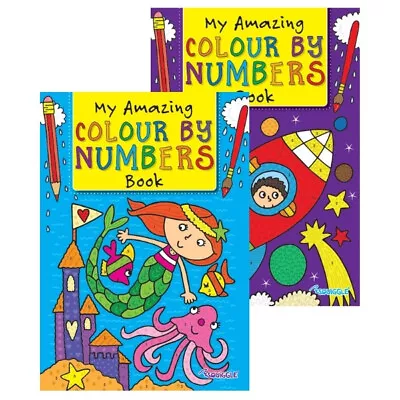 Colour By Numbers Book • £4.99