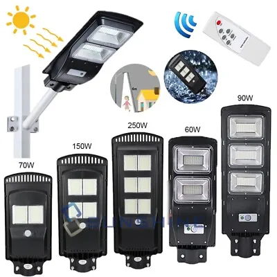 $75.75 • Buy 9000000000LM Outdoor Solar Street Light Dusk Dawn Human Body IP67 Induction Lamp