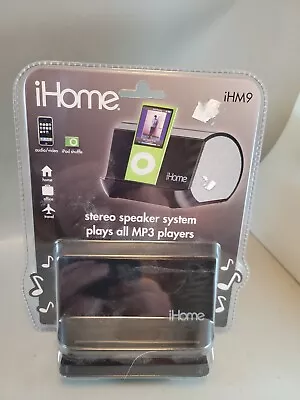  IHome IHM9 Stereo Speaker IPod IPhone MP3 Player. Black • $15.99