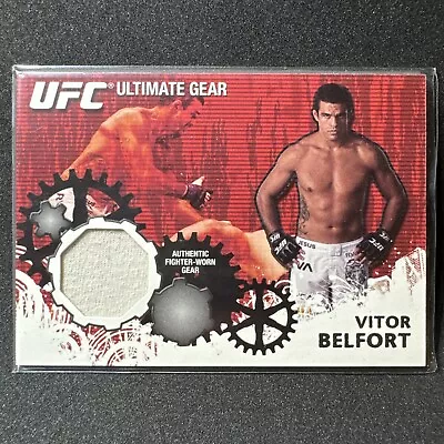 2010 Topps UFC Series 4 Ultimate Gear Vitor Belfort Relic • $6.99