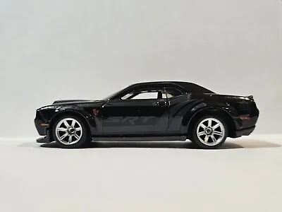 2023 Hot Wheels ‘18 Dodge Challenger SRT Demon (black) Real Riders  CUSTOM Swap • $16