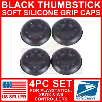 4x Silicone Thumbstick Grips For PS5/PS4/PS3/PS2 Xbox/One/360/S/X/Wii Controller • $1.99