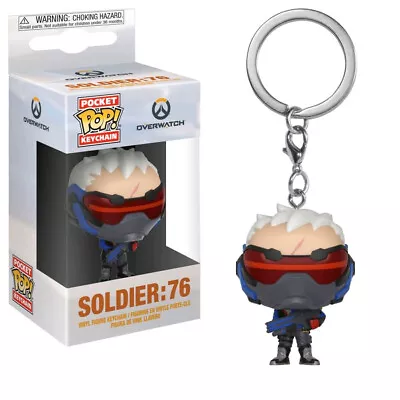 $9.99 • Buy Overwatch - Soldier: 76 Pocket Pop! Keychain-FUN32774
