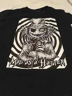 2022 Vampire Freaks Mad Hatter  T Tee Shirt  Size M Thick Material  • £22.19