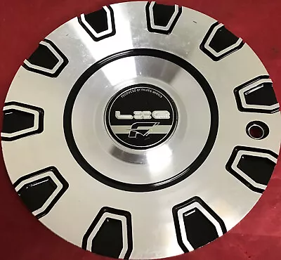 $54.99 • Buy One Used Lxe By Falken Wheels Silver/gloss Black Centercao No Part # 2 12231