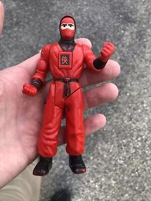 Red Ninja Karate Fighters Milton-Bradley 1994 Figure • $6.99