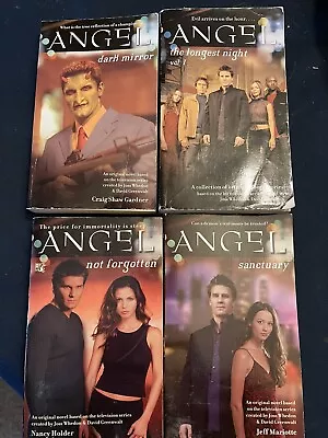 Angel Book 6 Lot Novels Buffy The Vampire Slayer Dark Mirror Sanctuary • $9.99