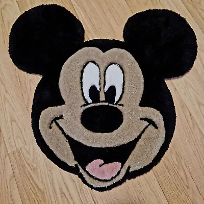 Hand Tufted Wool Rug Mickey Mouse Children Room Handmade Carpet Rug Unique Gift  • £170