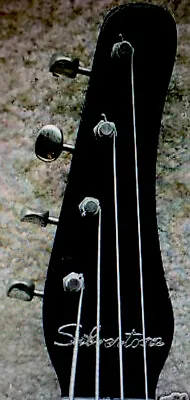 Vintage Silvertone Dano Bass Guitar Headstock Logo  • $21.95