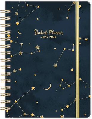 £11.79 • Buy Student Planner Diary 2023-2024 Academic Week To View 15.4 X 21.3 Cm Navy Blue