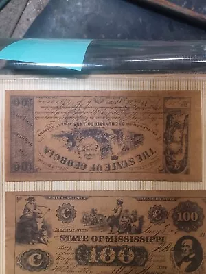  Mississippi Paper Money • $62