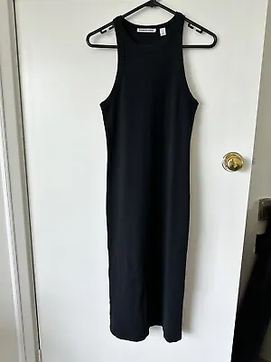 Country Road Black Slip Dress Cotton 3/4 Length Size XS • $11.50