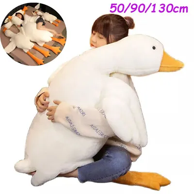 £6.99 • Buy Giant Sleeping Pillow Goose Big Wings Duck Plush Toys Cushion Stuffed Wild Dolls