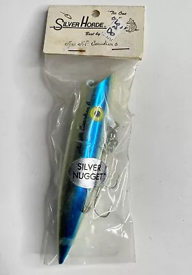 Salmon Plug  SILVER HORDE  Ace Hi Silver Nugget Blue 6  NEW • $22.87