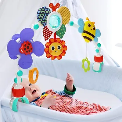 Augot Baby Arch Pram Toys Baby Travel Arch Stroller Toys For Infant & Toddlers • £17.17