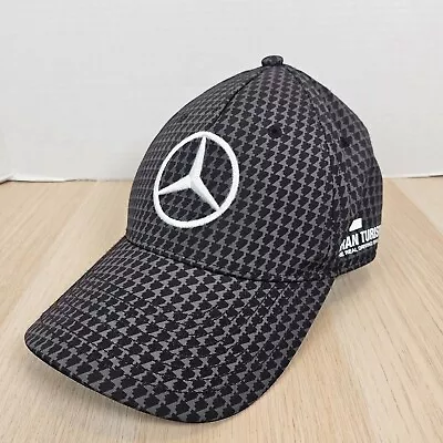 Mercedes AMG Petronas Formula One 1 F1 Lewis Hamilton Baseball Hat Black • $29.95