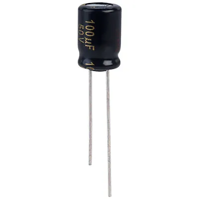 Panasonic EEUFM1H101 100uF 50V 105°c Low Impedance Radial Alum Electrolytic • £2.27