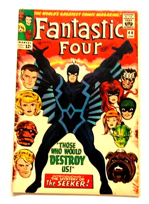 Fantastic Four #46 Jan. 1966 Comic “Those Who Would Destroy Us!” Marvel C202 • $99.99