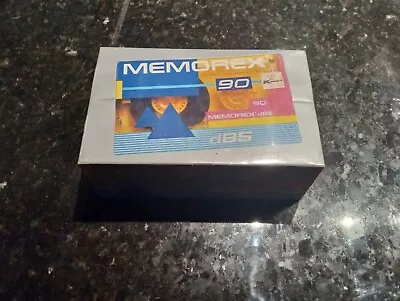 Memorex DBS 90 Audio Cassette 180m Normal Position I 120us EQ SEALED • $20