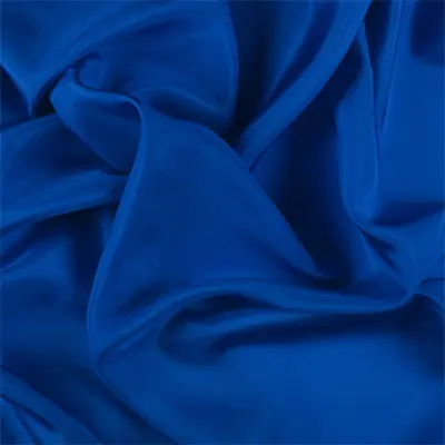 $21.30 • Buy Sapphire Silk Habotai, Fabric By The Yard