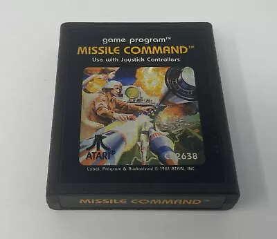 Missle Command (Atari 2600) Cartridge Only CX2638 - TESTED - FREE SHIPPING • $8.99