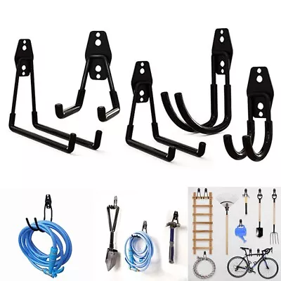 1PC Garage Hooks Organizer Wall Mount Hanging Storage Utility Hangers Heavy Duty • £6.12