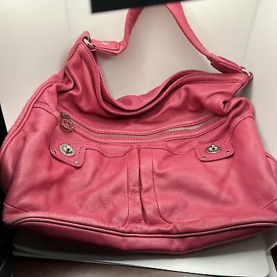 Marc Jacobs Slouchy Oversized Pink Hobo Bag Purse Shoulder Bag Roomy And Pockets • $90