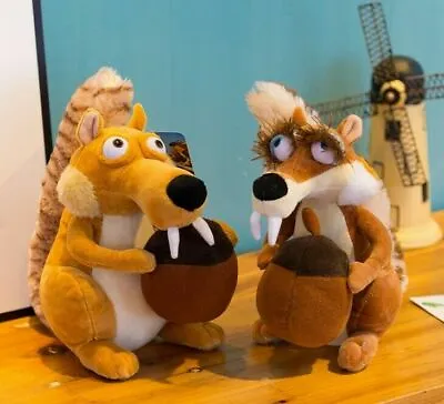 Cartoon Anime Ice Age Sid Scratte Squirrel Plush Toys Stuffed Animal Doll Gift • $18.69