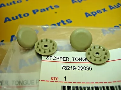 Toyota Lexus Seat Belt Stopper Repair Kit Genuine OEM Factory Toyota Tan Set 2 • $17.77