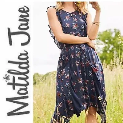 Matilda Jane | Woodland Sprite Dress Choose Your Own Path Asymmetric Size L • $12