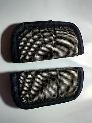 Safety 1st Cosco Eddie Bauer Black Pillow Cushion Seat Belt Strap Fabric Cover • $4