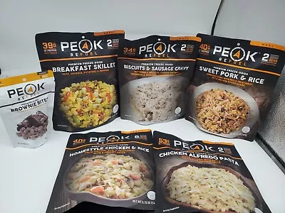 Peak Refuel Premium Freeze-dried Food 6-pack Assorted Like Mountain House • $74.95