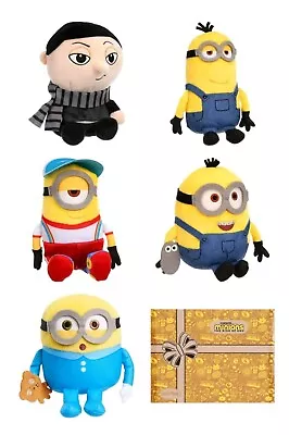 Rise Of Gru Minions Small Plush 5-pc Collector Gift Set Bob Otto Gru Kevin  • $18