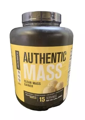 Authentic Mass Clean Mass Gainer Vanilla (6.36lbs) Exp 11/20245 • $58.80