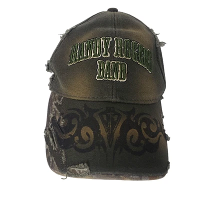 $19.99 • Buy Randy Rogers Band Hat Tour Cap Distressed Real Tree Hardwood Tribal Print OSFM