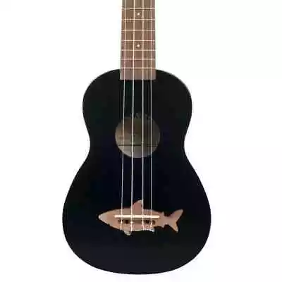 Makala  Black Soprano Shark Ukelele • $40