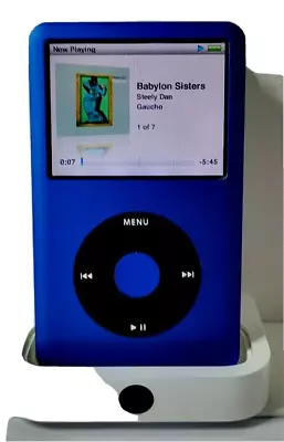 £199.99 • Buy Apple IPod Classic 7th Generation 160gb Blue Front ONE-YEAR GUARANTEE