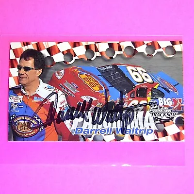 SIGNED Michael Waltrip Autograph 2000 PressPass Trackside Nascar Racing Auto • $34.99