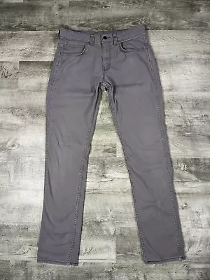 Levi’s 511 Jeans Mens 30x32 Gray Slim Fit Casual Hipster Grunge Cowboy Biker • $12