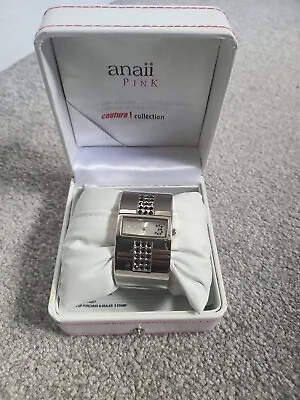 £20 • Buy Beautifully Anaii Pink Couture Collection Watch *needs New Battery*