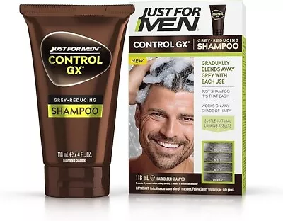 Just For Men Control GX Grey Reducing Shampoo For Grey Hair With Coconut Oil • £100